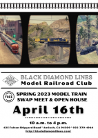 scale model club antioch Black Diamond Lines Model Railroad Club