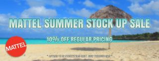 Mattel Summer Stock Up Sale