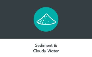 Does your water look foggy or do you notice sand or dirt in your water? This cloudiness, or turbidity, is simply dirt or other suspended solids in your water.