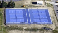 tennis court construction company garden grove Zaino Tennis Courts Inc