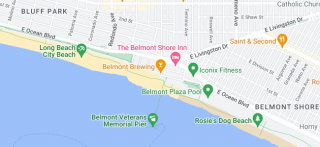 fishing pier garden grove Belmont Veterans Memorial Pier