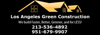 modular home builder glendale Los Angeles Green Construction