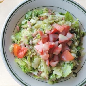 Italian Chopped Salad West LA