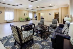 La Quinta Inn & Suites by Wyndham Inglewood hotel lobby in Inglewood, California
