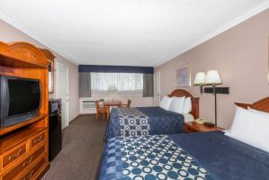 Guest room at the Days Inn by Wyndham Los Angeles LAX/VeniceBch/Marina DelRay in Los Angeles, California