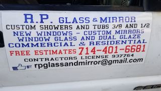 glazier irvine R.P. Glass and Mirror