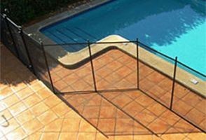 fence supply store irvine Safeguard Mesh and Glass Pool Fence
