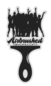 airbrushing service lancaster Airbrushed Favors-Sugarcane Studios Inc.