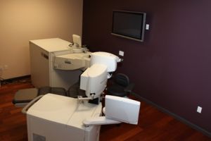 iLASIK Suite at the Modesto Eye Center where all Laser Eye Surgeries are performed.
