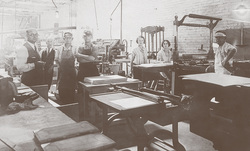 Gowans Printing Company circa 1920