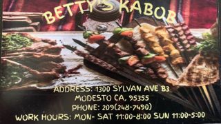 lebanese restaurant modesto Betty's Kabob