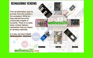 coffee vending machine moreno valley Wellness2U Vending Company