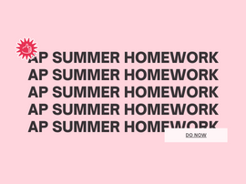 AP Summer Homework