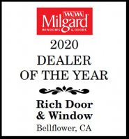 pvc windows supplier norwalk Rich Door & Window Milgard Dealer Of The Year 2020