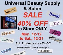 barber supply store oakland Universal Beauty Supply and Salon