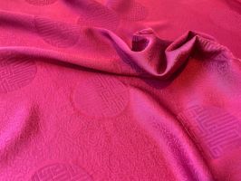 Chinese silk brocade fabric