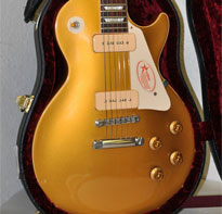 1956 Gibson Les Paul LPR6 VOS Gold-Top Reissue Electric Guitar with GIBSON CASE