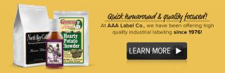 custom label printer oakland AAA Label Co.