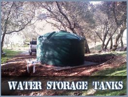 Water storage tanks in Walnut Creek