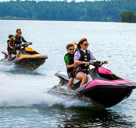 JetSki / Seadoo Look your best on the water. Our skis are the latest 4 stroke technology from Seadoo.