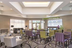 La Quinta Inn & Suites by Wyndham Ontario Airport hotel lobby in Ontario, California