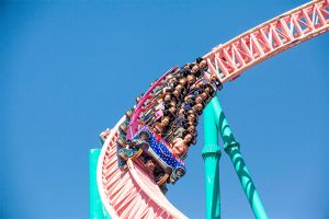 roller coaster orange Supreme Scream