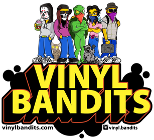 sticker manufacturer orange Vinyl Bandits