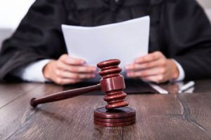 Divorce in Orange County – judge reviewing divorce documents