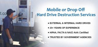 Orange County, CA Hard Drive Destruction Services