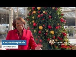 Happy holidays from your executive team at John Wayne Airport