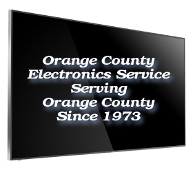 audio visual equipment repair service orange Orange County Electronics Service
