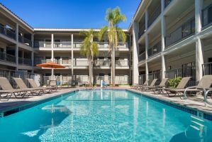 Pool at the La Quinta Inn & Suites by Wyndham Orange County Airport in Santa Ana, California