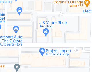 used tire shop orange J & V Tire Shop