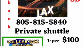 minibus taxi service oxnard Calicab taxi & Airport shuttle