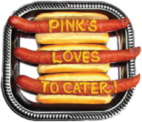 hot dog stand pasadena Pink's Hot Dogs