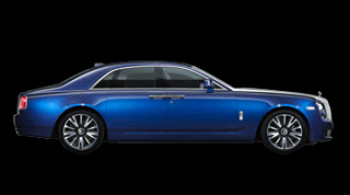 Side view of the Rolls-Royce Ghost
