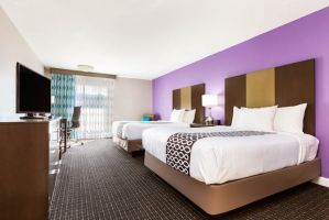 Guest room at the La Quinta Inn & Suites by Wyndham Pomona in Pomona, California
