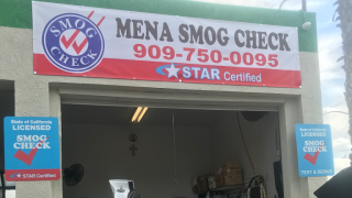 car inspection station rancho cucamonga Mena Smog Check