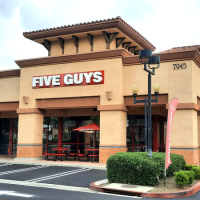 fast food restaurant rancho cucamonga Five Guys