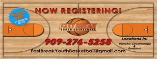 basketball club rancho cucamonga Fast Break Youth Basketball