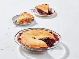 Picnic-season pies now in our Bakery department.