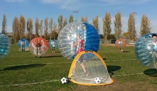 sports equipment rental service richmond PlanetXone Bubble Soccer