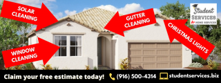 gutter cleaning service roseville Student Services