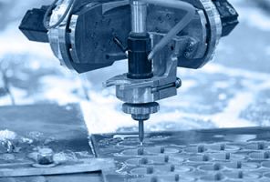 Waterjet is an industrial tool capable of cutting a wide variety of materials using a high-pressure jet of water, or a mixture of water and abrasive substance.