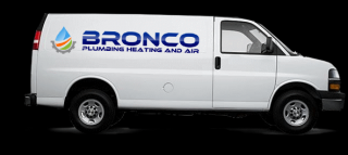 Bronco Plumbing Heating & Air Van