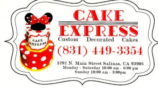 cupcake shop salinas Cake Express