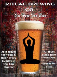 Yoga at the Brewery