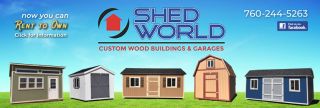 shed builder san bernardino Shed World
