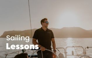 Private sailing lessons are a one-on-one experience with a qualified instructor.
