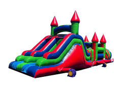 Colossal Castle Red Obstacle Course